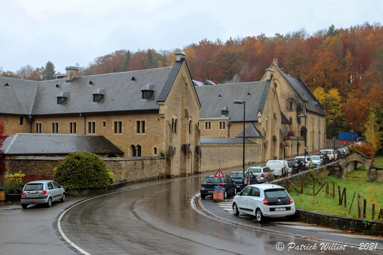 Abbaye Notre-Dame d'Orval. Cistercian monastery founded in 1132.